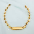 Pulso Bebé Gc Placa 1.65 g / 6 in / 3.3 mm Oro Amarillo 18K