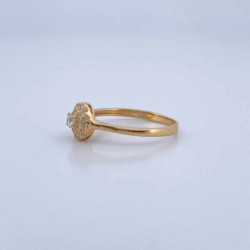 Anillo Circulo 2.05gr / T6 1/4 / Oro 18K &
