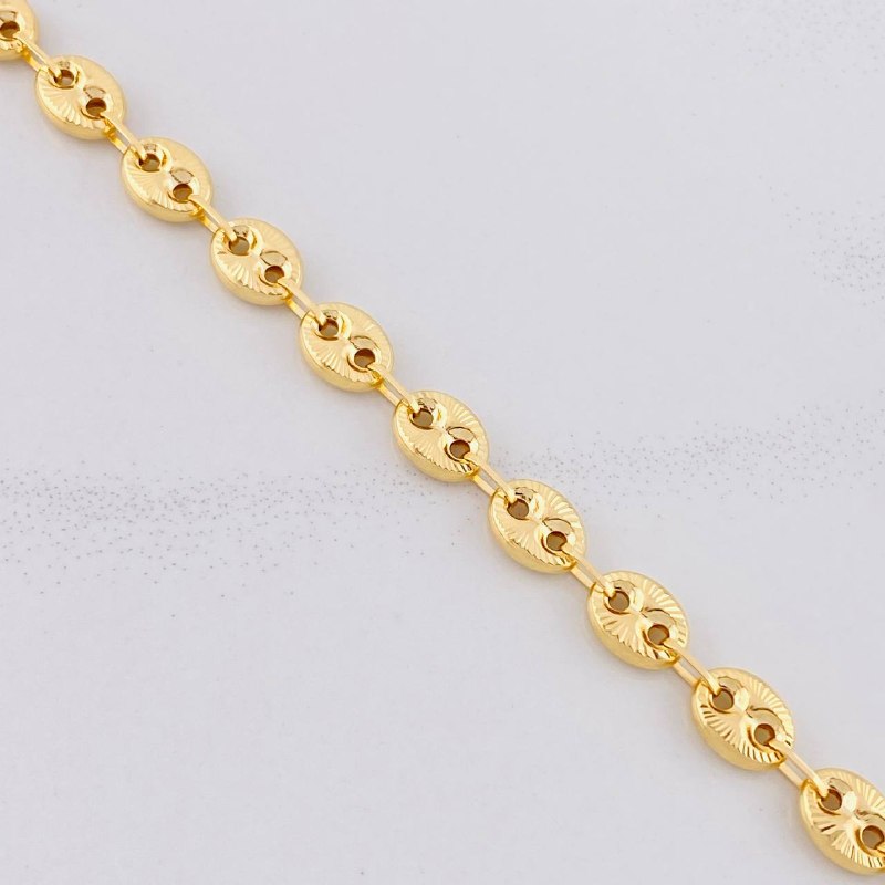 Pulso GC Diamantado 6.85g / 8 in / 7mm Oro Amarillo 18K