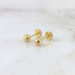 Topos Bola Diamantada 0.55g / in / 4mm Oro Amarillo 18K