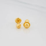 Topos Bola Diamantada 0.5 g / in / 4 mm Oro Amarillo 18K