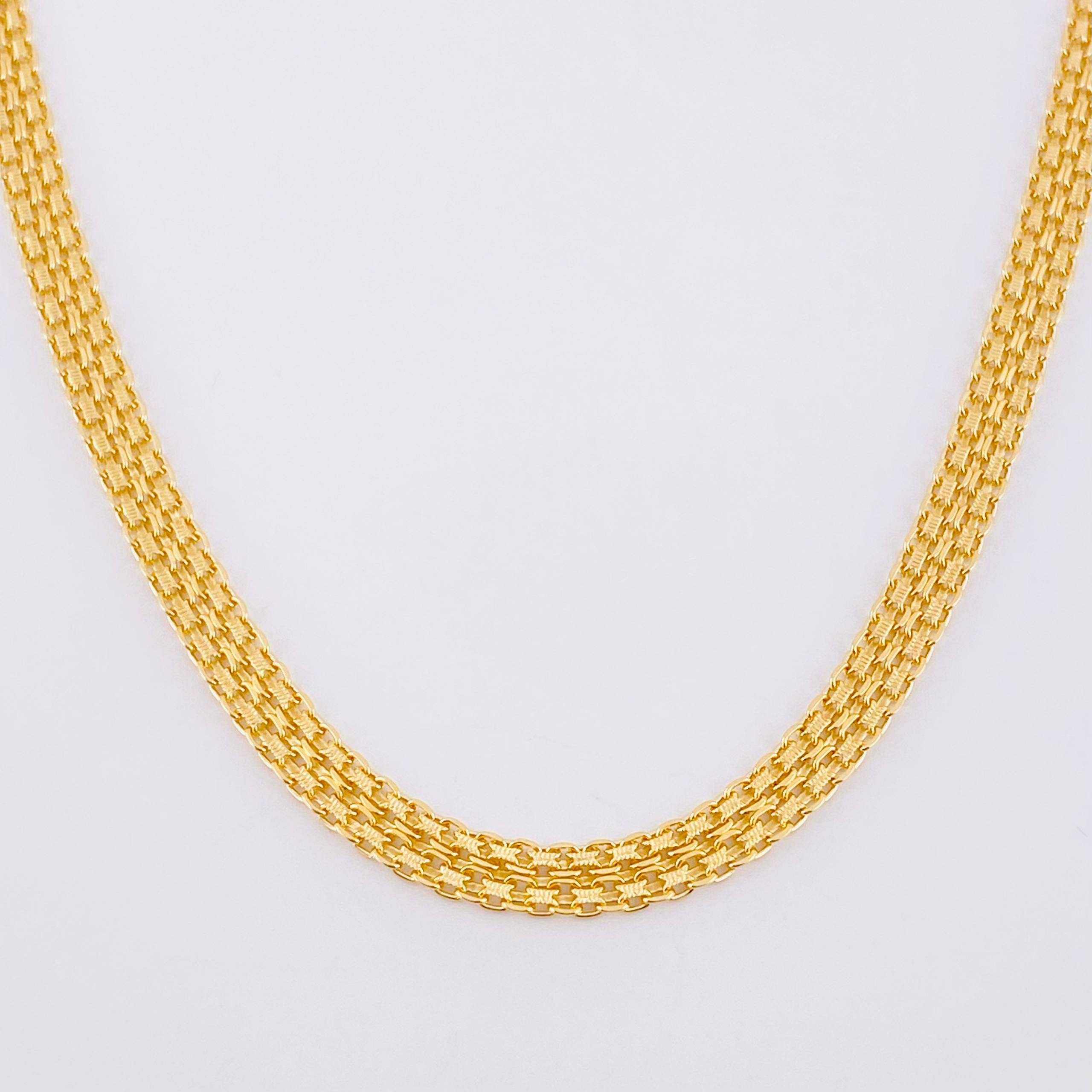 Cadena China 15.25g / 24 in / 4.8mm Oro Amarillo 18K