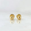 Topos Bola Lisa 0.5 g / in / 4 mm Oro Amarillo 18K