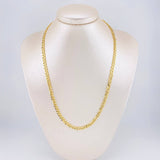 Cadena Cubana 10g / 24 in / 5.15mm Oro Amarillo 18K