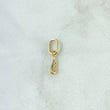Dije Ala 0.35gr / 2cm / Circon Blanco Oro Amarillo 18K ©