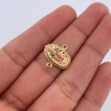 Herraje Virgen Guadalupe 1.25gr / 1.5cm / Oro 18K $