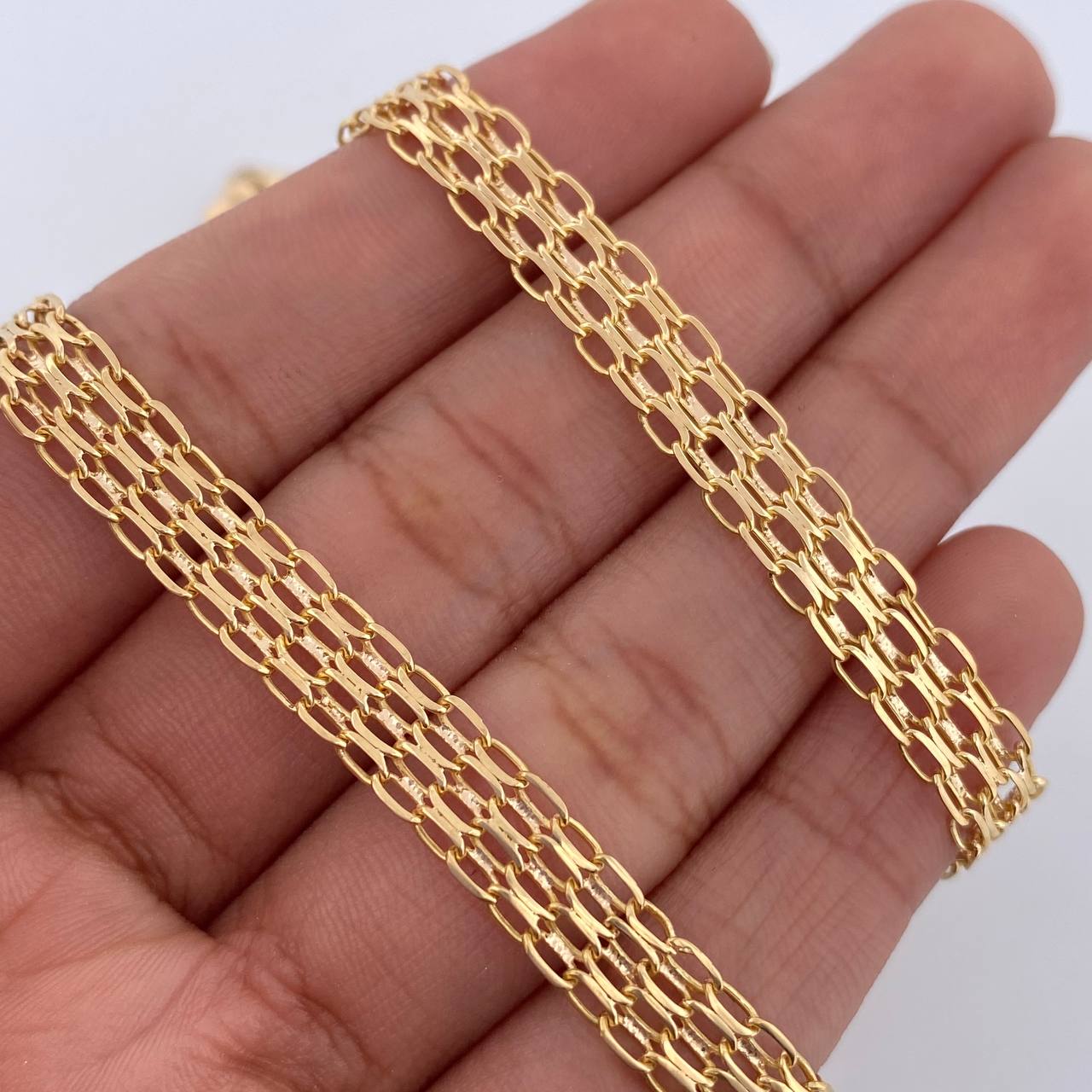 Bismark Chain 15.55gr / 23.7in / +0 18K Gold $
