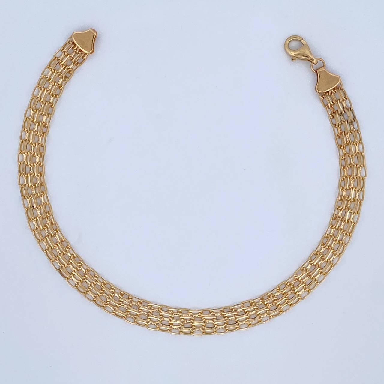 Pulso Chino 5.45gr / 20.3cm / +0 Oro 18K $