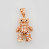 Articulated Bear Pendant 4.55 g / 1 in 18K Rose Gold