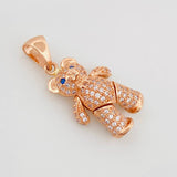 Articulated Bear Pendant 4.55 g / 1 in 18K Rose Gold
