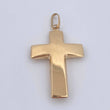 Dije Cruz 1.95gr / 4cm / Oro Amarillo 18K &