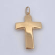 Pendant Cross 1.9gr / 4cm / 18K Yellow Gold &