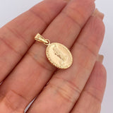 Pendant Virgin of Santa Marta 0.9gr / 2.5cm / 1.0in / 18K Gold $