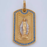 Dije Virgen Milagrosa 6.8gr / 3.5cm / Oro 18K $