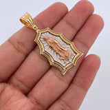 Dije Virgen Guadalupe 7.3gr / 4.2cm / Oro 18K $