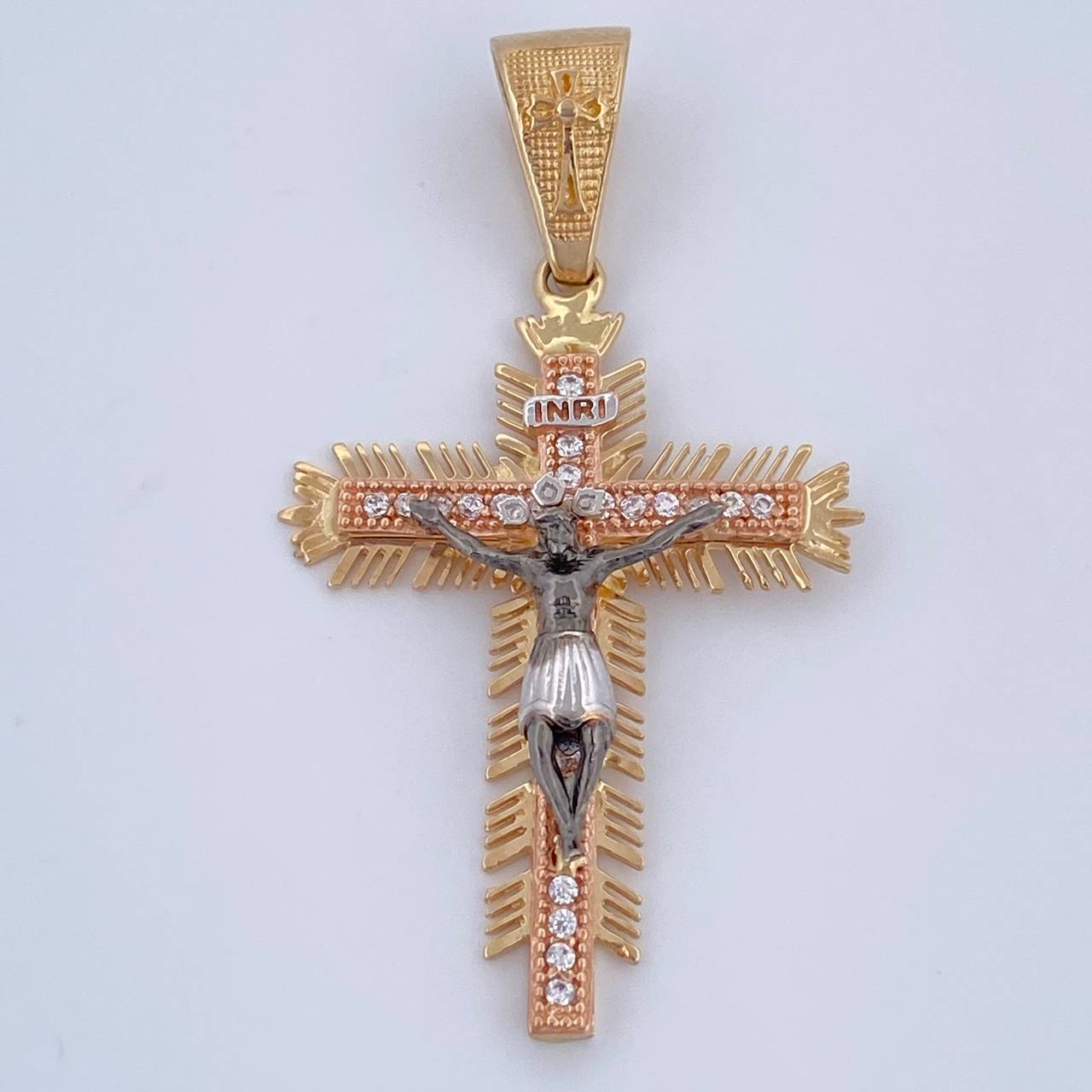 Dije Señor De Los Milagros 5.4gr / 4.7cm / Oro 18K $
