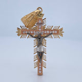 Dije Señor De Los Milagros 5.4gr / 4.7cm / Oro 18K $