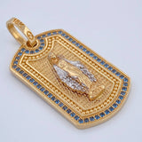 Dije Virgen Milagrosa 6.8gr / 3.5cm / Oro 18K $