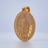 Dije Virgen Milagrosa 7.35gr / 3.8cm / Oro 18K $