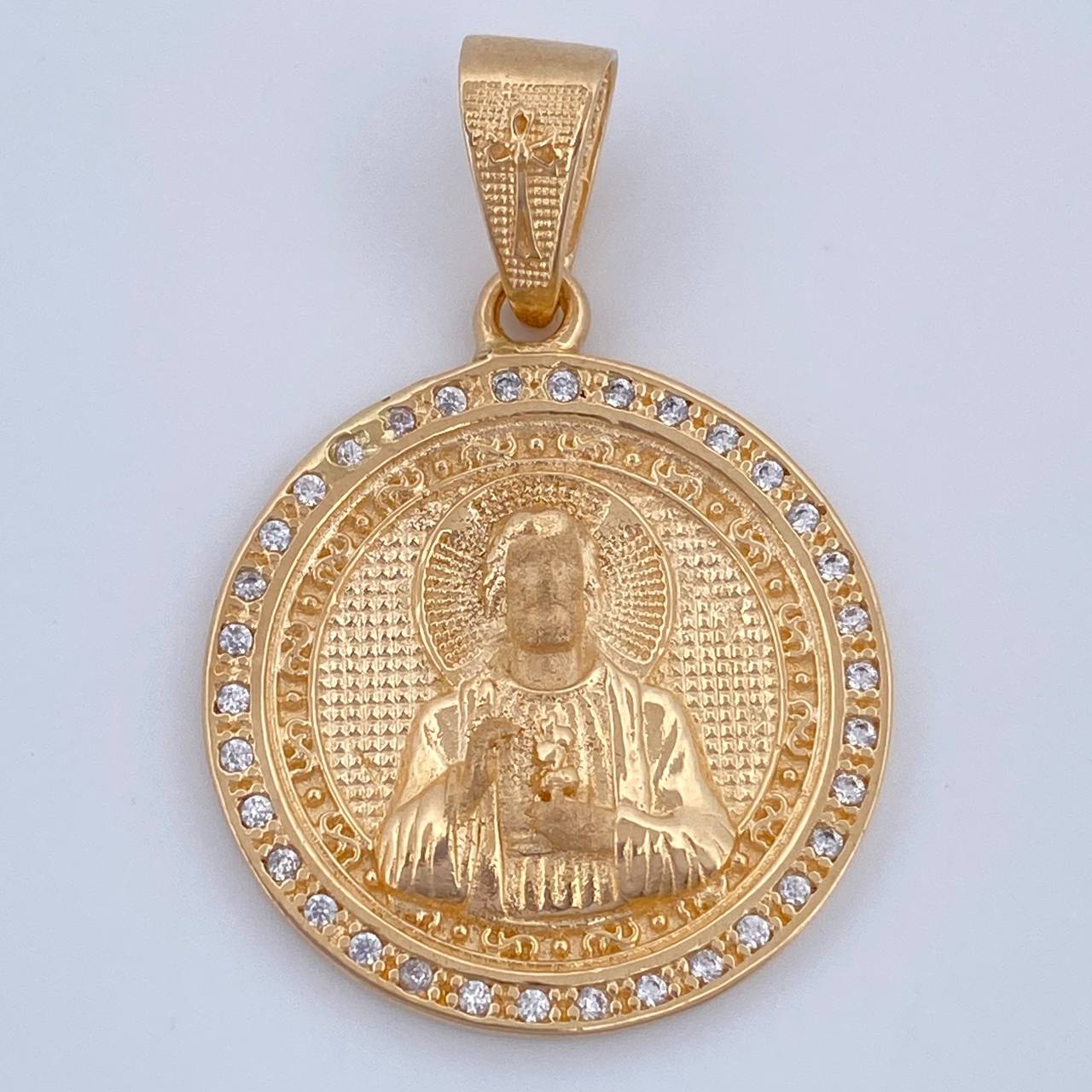 Pendant Saint Medal 4.85gr / 3.2cm (1.3in) / 18K Gold $