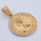 Pendant Saint Medal 4.85gr / 3.2cm (1.3in) / 18K Gold $