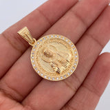 Pendant Saint Medal 4.85gr / 3.2cm (1.3in) / 18K Gold $