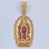 Dije Virgen Guadalupe 5.35gr / 3.6cm / Oro 18K $