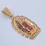 Dije Virgen Guadalupe 5.35gr / 3.6cm / Oro 18K $