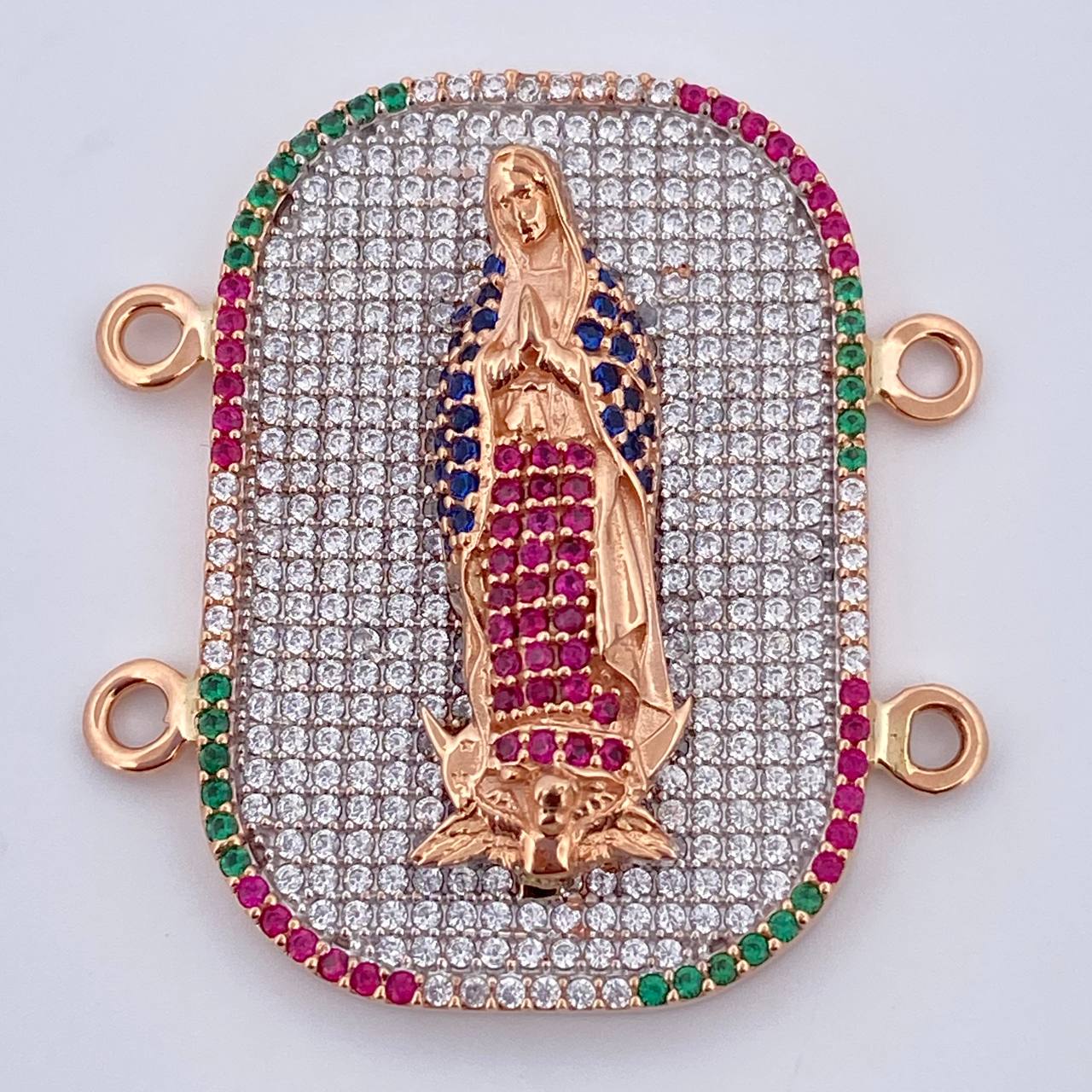 Virgin Guadalupe Fitting 9.1gr / 3.5cm / 1.4in / 18K Gold $
