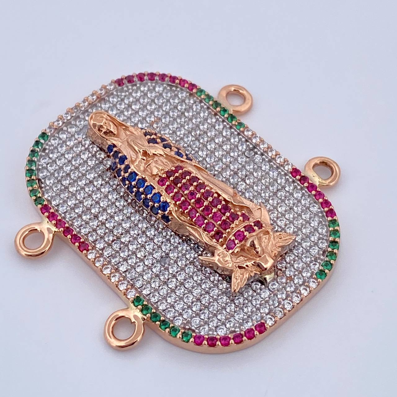 Virgin Guadalupe Fitting 9.1gr / 3.5cm / 1.4in / 18K Gold $