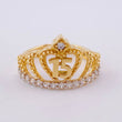 Anillo Corona 15´S 3.15 g / T5 1/2 Oro Amarillo 18K