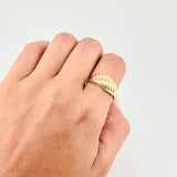 Parallel Multiline Ring 1.8 g / Size 7 1/4 Yellow Gold 18K
