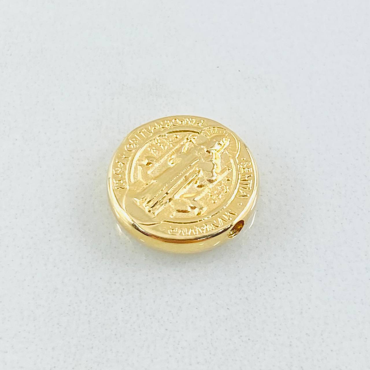 Herraje San Benito 0.7gr / 1/2 in / Oro Amarillo 18K