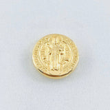 Herraje San Benito 0.7gr / 1/2 in / Oro Amarillo 18K