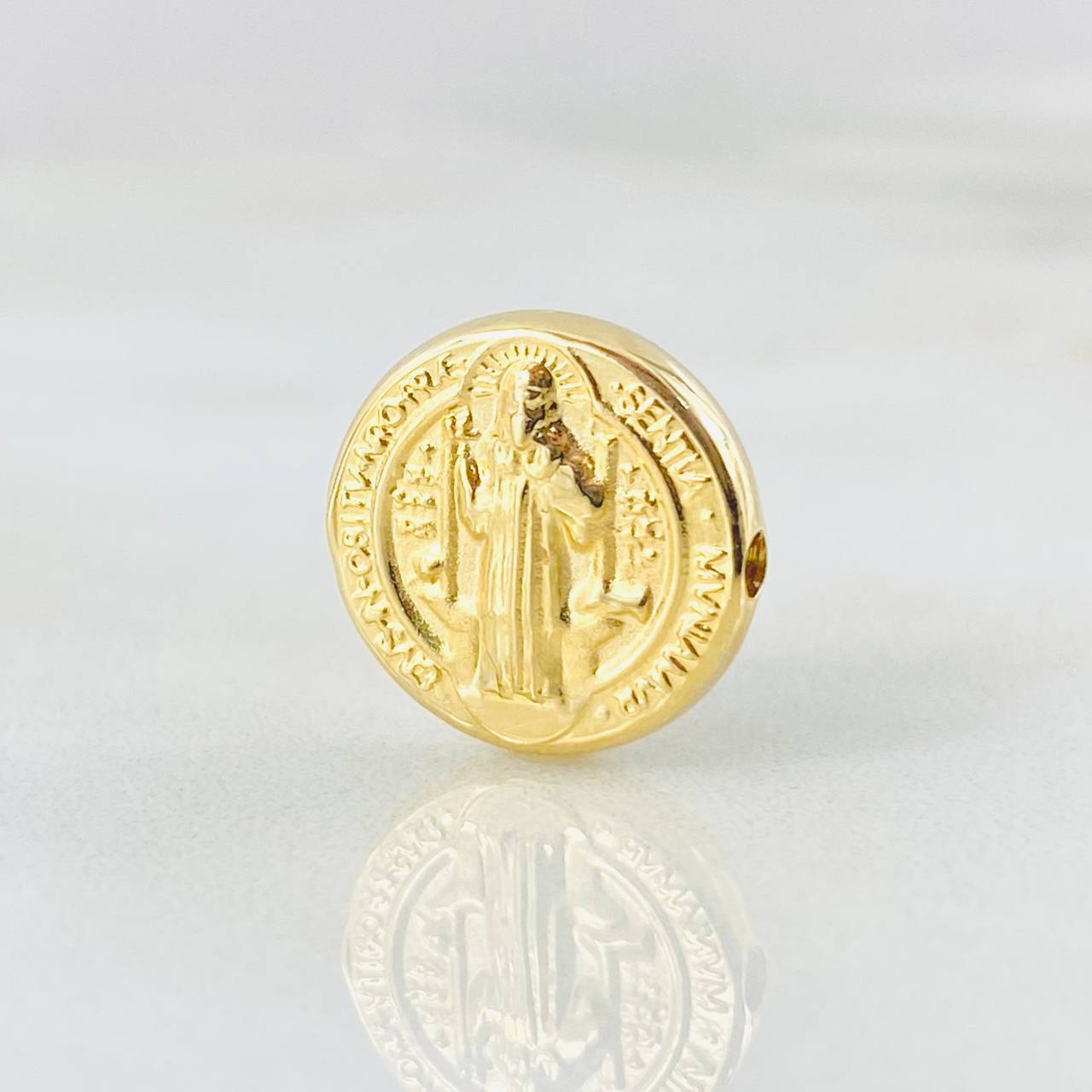 Herraje San Benito 0.7gr / 1/2 in / Oro Amarillo 18K