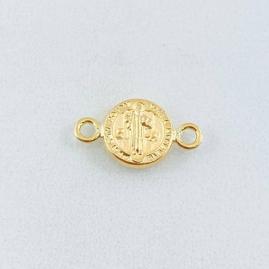 Herraje San Benito 0.4gr / 1/2 in / Oro Amarillo 18K