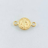 Herraje San Benito 0.4gr / 1/2 in / Oro Amarillo 18K