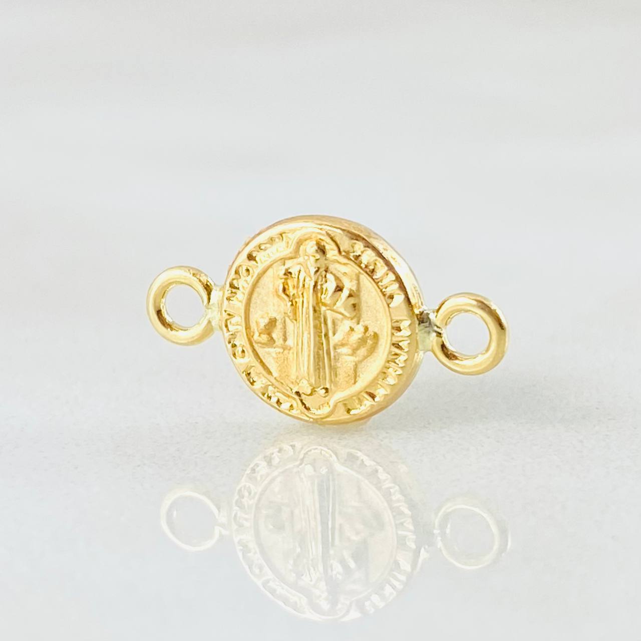 Herraje San Benito 0.4gr / 1/2 in / Oro Amarillo 18K *