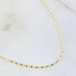 Mirror Flower Chain 0.95gr / 17.8in / 18K Gold +3