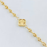Bracelet GC Clover 2.45gr / 7 in / 18K Gold