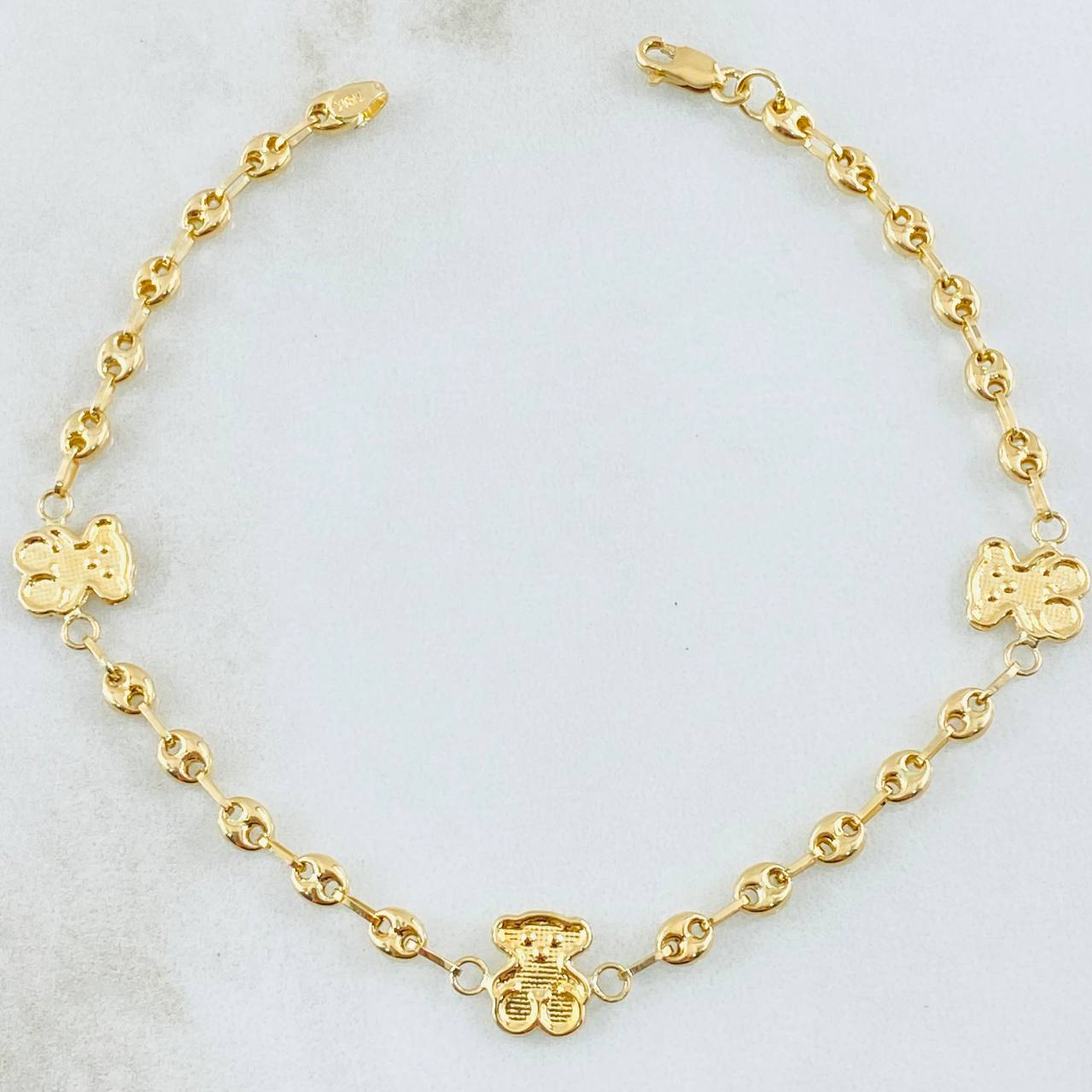 Pulso GC Oso 2.6gr / 7 3/4 in / Oro Amarillo 18K *