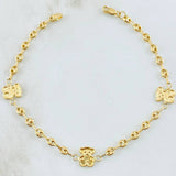 Pulso GC Oso 2.6gr / 7 3/4 in / Oro Amarillo 18K *