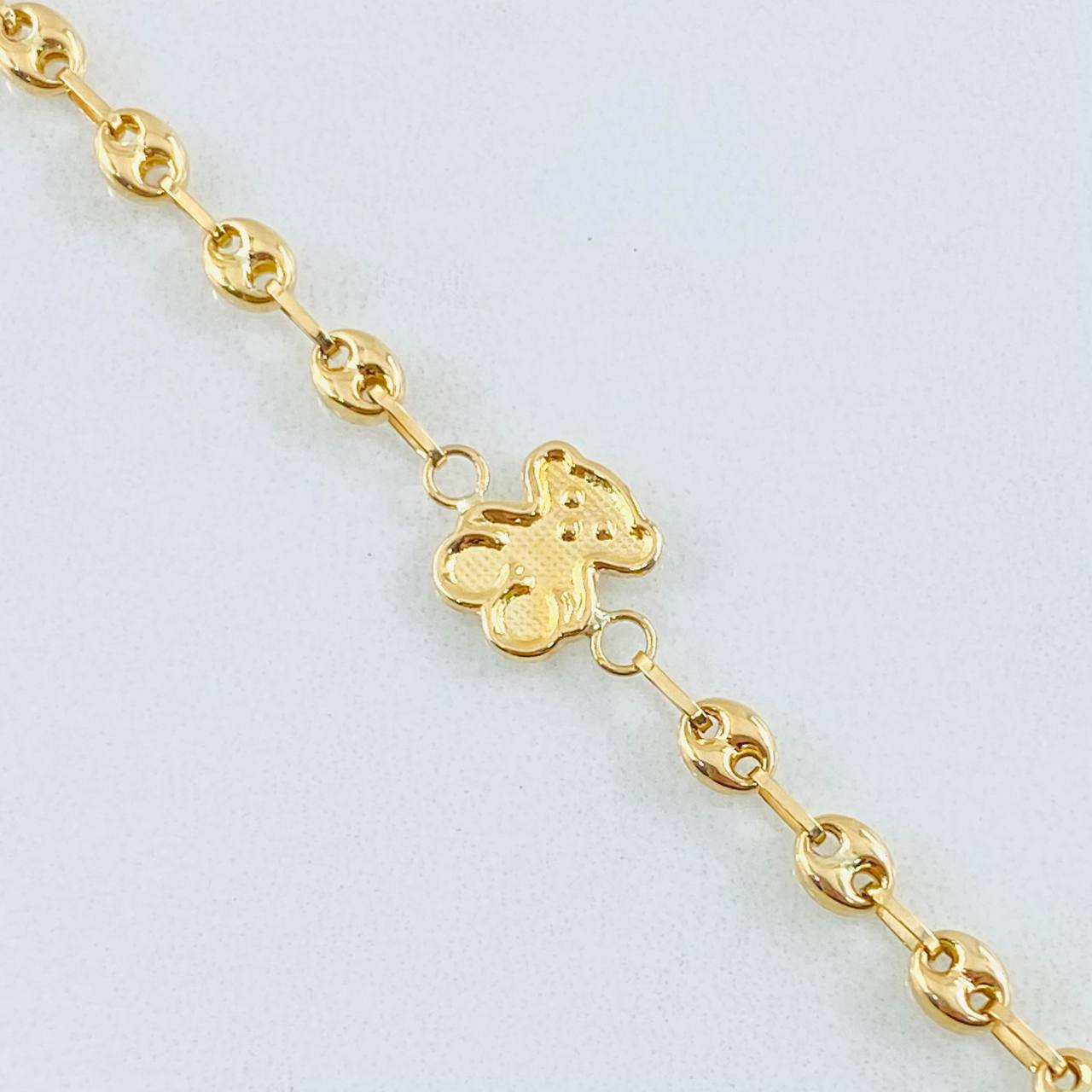 Pulso GC Oso 2.6gr / 7 3/4 in / Oro Amarillo 18K *