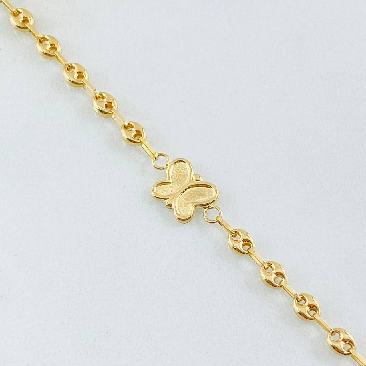 Pulso GC Mariposa 2.65gr / 7 1/2 in / Oro Amarillo 18K *