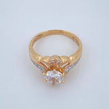 Eternal Promise Ring 3.3gr / Size 5 1/2 18K Gold $
