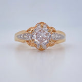 Eternal Promise Ring 3.3gr / Size 5 1/2 18K Gold $
