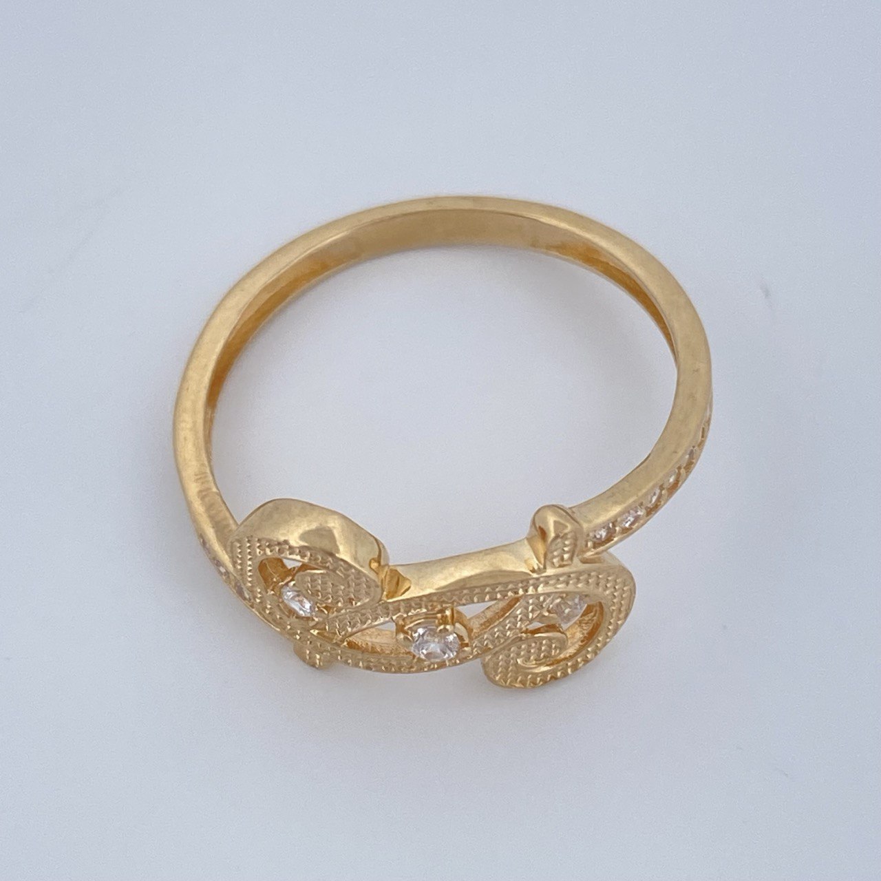 Musical Note Ring 2.3gr / Size 7 1/4 / 18K Gold $