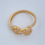 Musical Note Ring 2.3gr / Size 7 1/4 / 18K Gold $