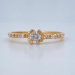 Four Corners Ring 1.9gr / Size 6 1/4 / 18K Gold $