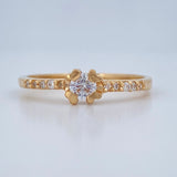 Four Corners Ring 1.9gr / Size 6 1/4 / 18K Gold $